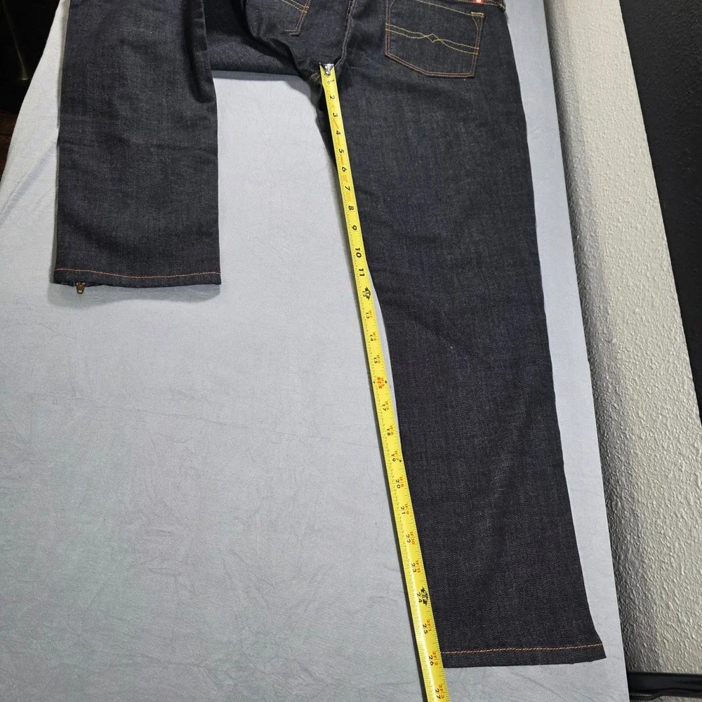 Lucky Brand Zoe Skinny Ankle Crop Jeans Womens 10/30 Dark Wash